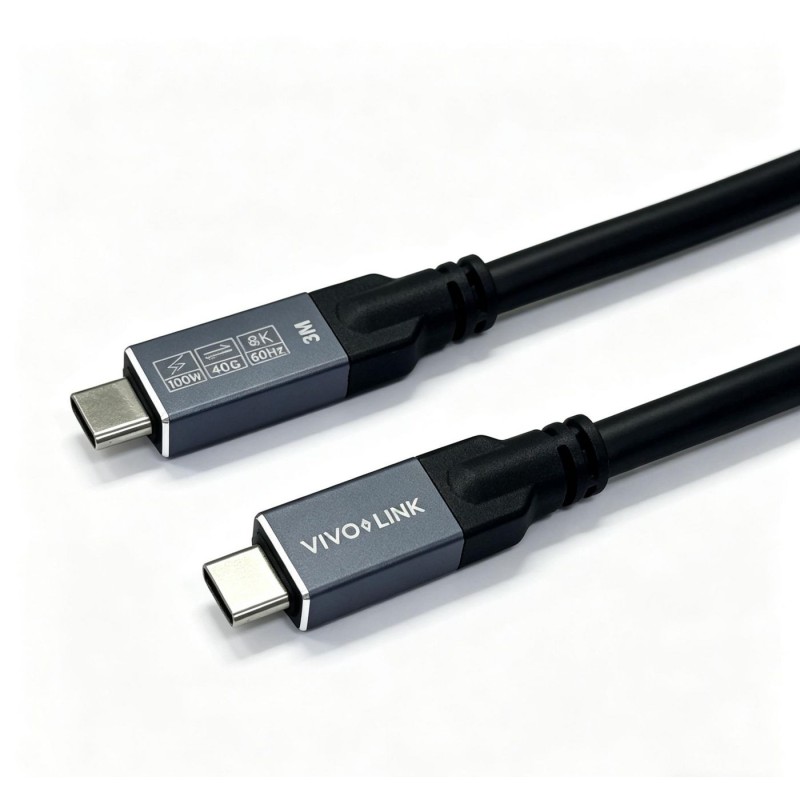 Vivolink USB-C to USB-C Cable 1m -